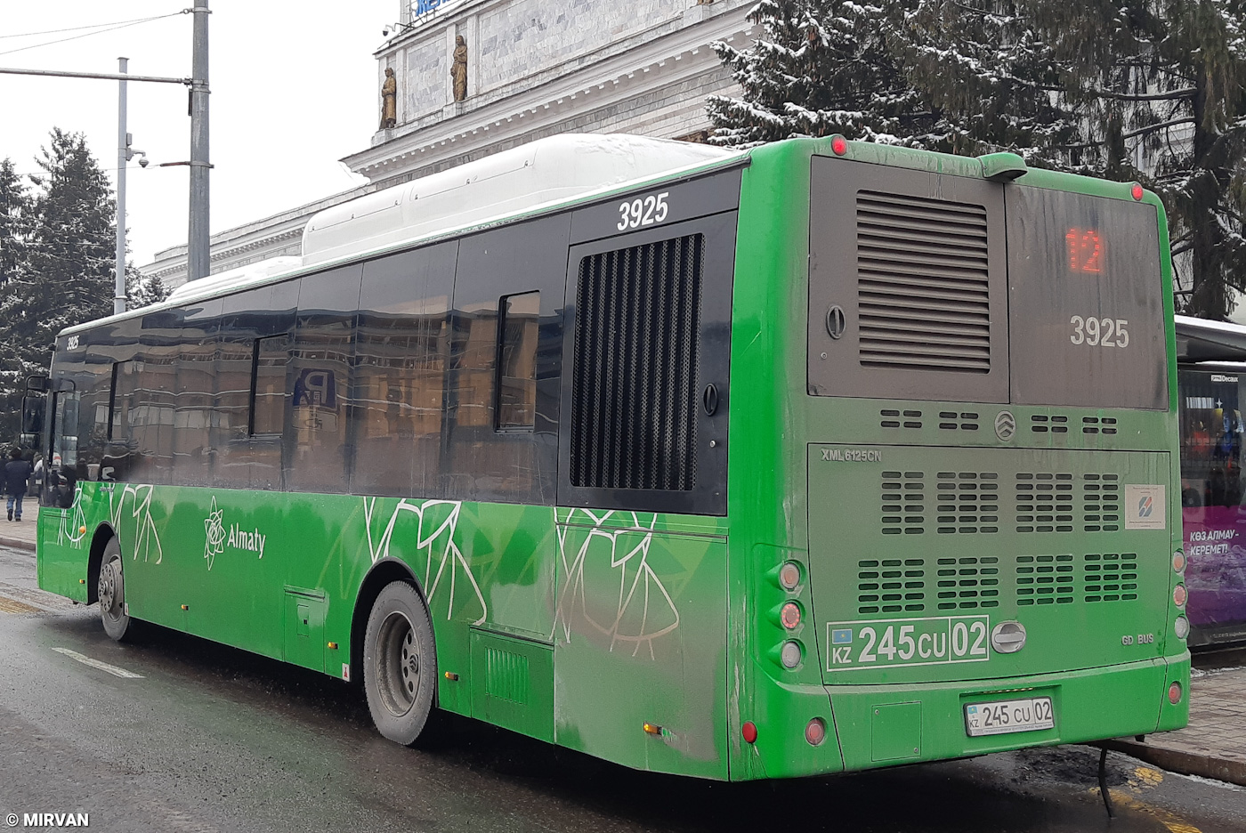 Алматы, Golden Dragon XML6125CN (Hyundai Trans Auto) № 3925