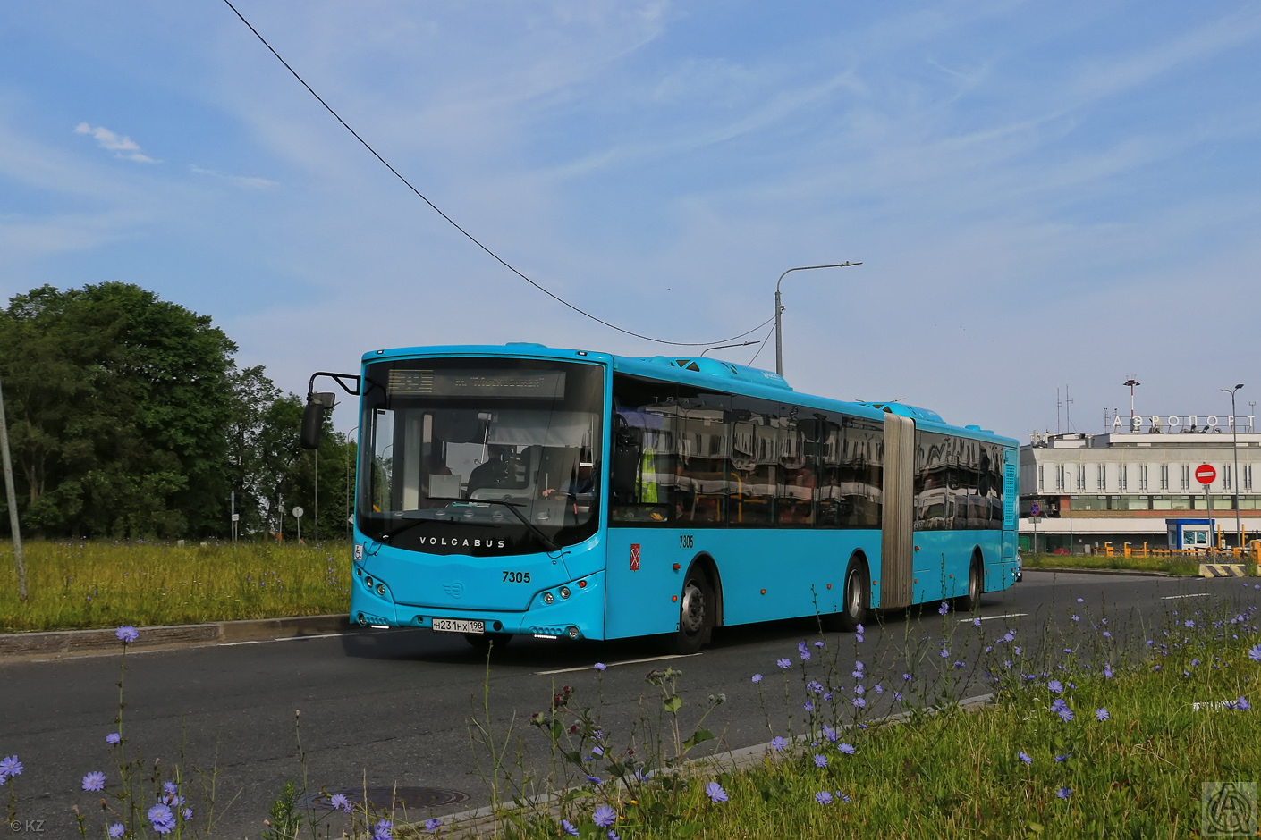 Санкт-Петербург, Volgabus-6271.02 № 7305
