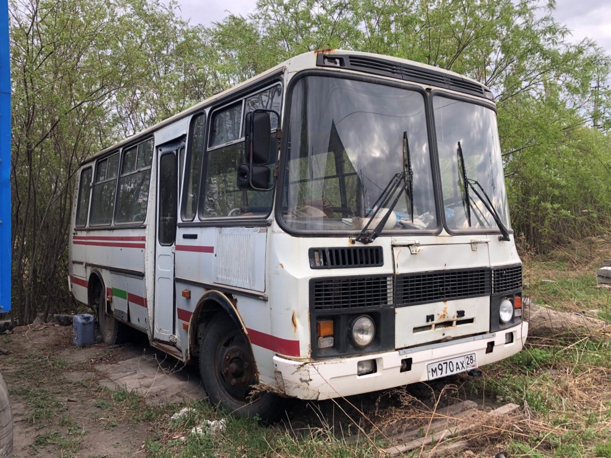 Амурская область, ПАЗ-3205-110 № М 970 АХ 28