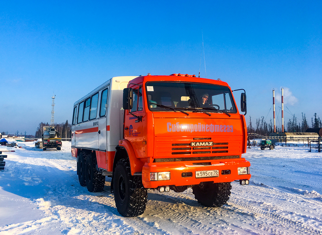 Томская область, НефАЗ-4208-11-13 № К 595 СЕ 70