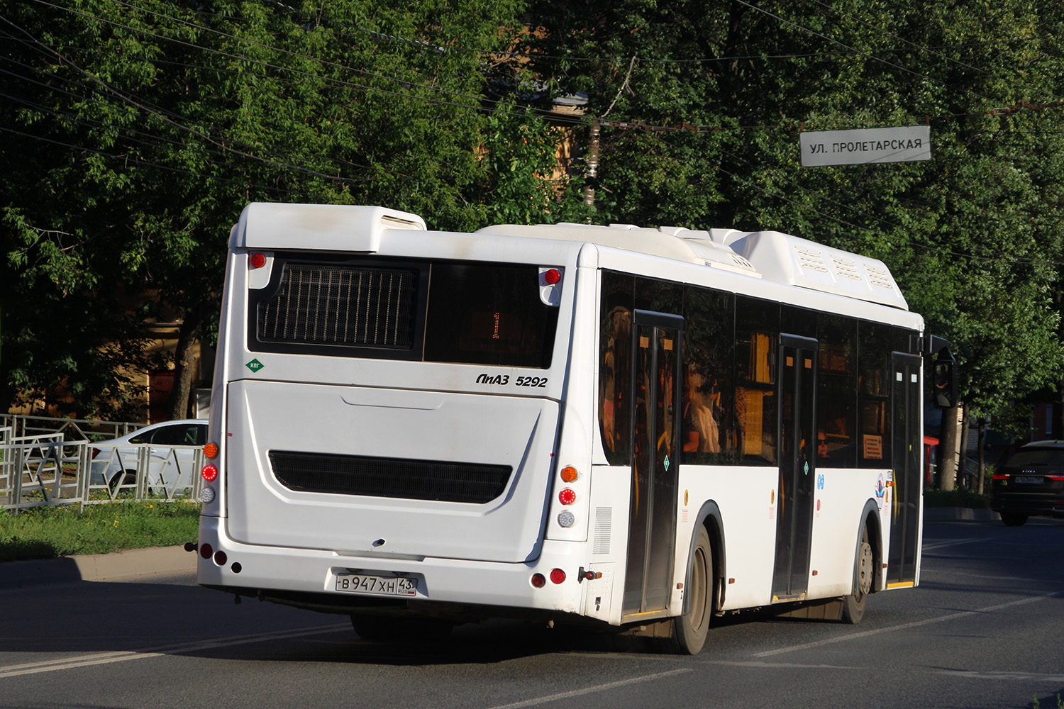 Кировская область, ЛиАЗ-5292.67 (CNG) № В 947 ХН 43