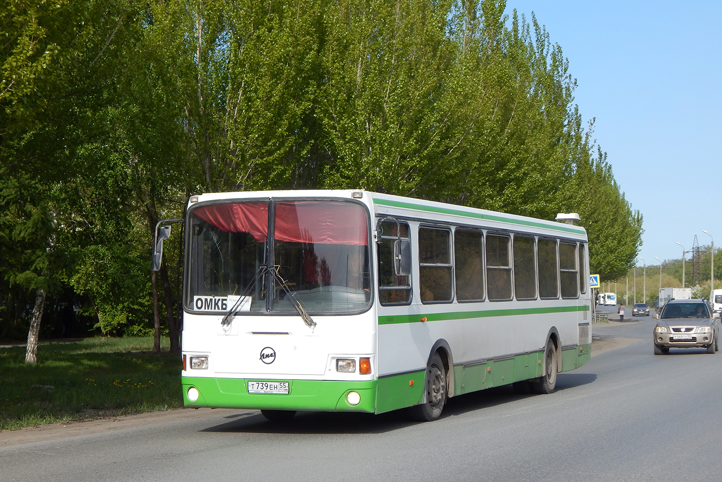 Омская область, ЛиАЗ-5256.36 № Т 739 ЕН 55