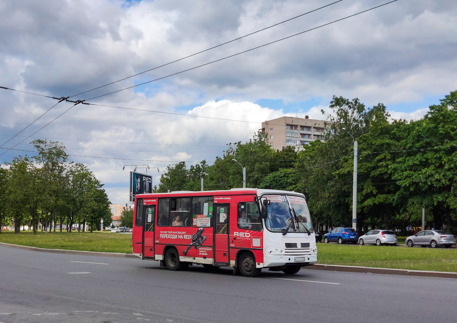 Ленинградская область, ПАЗ-320402-05 № В 341 ХН 178