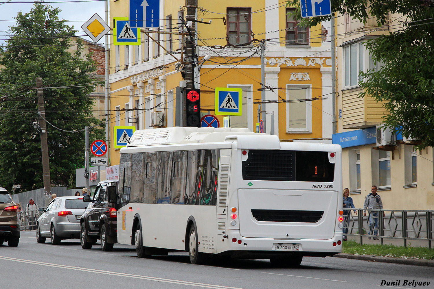 Кировская область, ЛиАЗ-5292.67 (CNG) № В 740 ХН 43