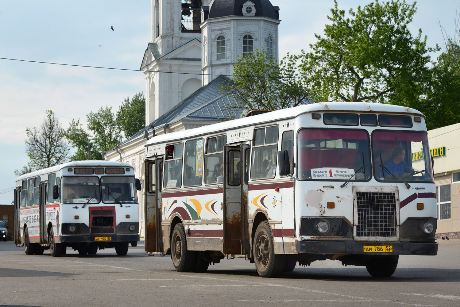 Нижегородская область, ЛиАЗ-677М (БАРЗ) № АМ 786 52