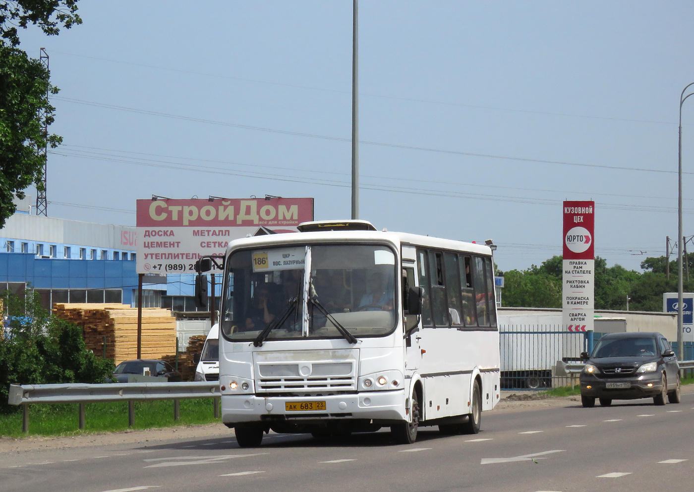 Краснодарский край, ПАЗ-320412-10 № АК 683 23