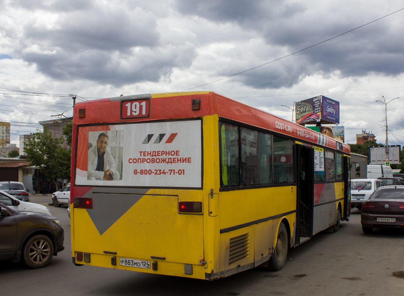 Саратовская область, Mercedes-Benz O405 № Р 883 МО 124