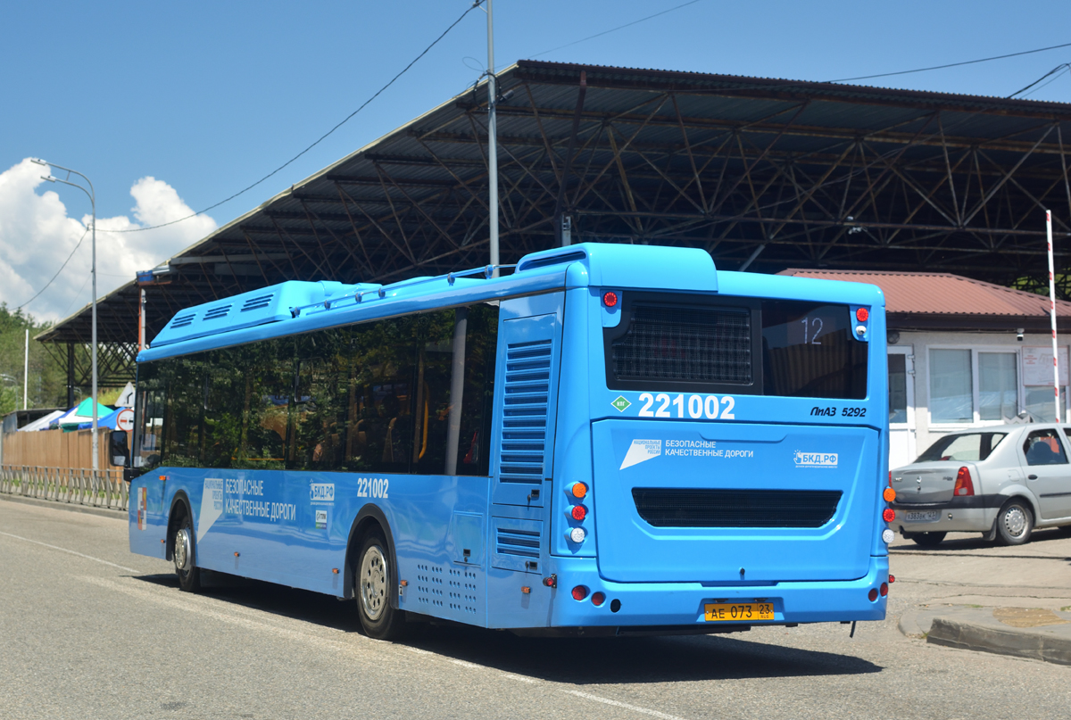Краснодарский край, ЛиАЗ-5292.67 (CNG) № 221002