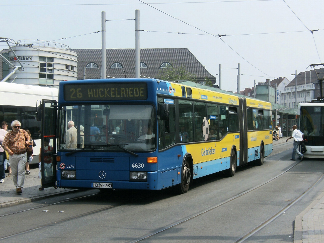Бремен, Mercedes-Benz O405GN2 № 4630
