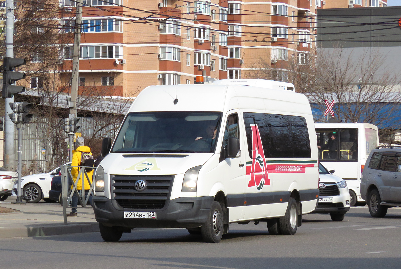 Краснодарский край, Луидор-223702 (Volkswagen Crafter) № А 294 ВЕ 123