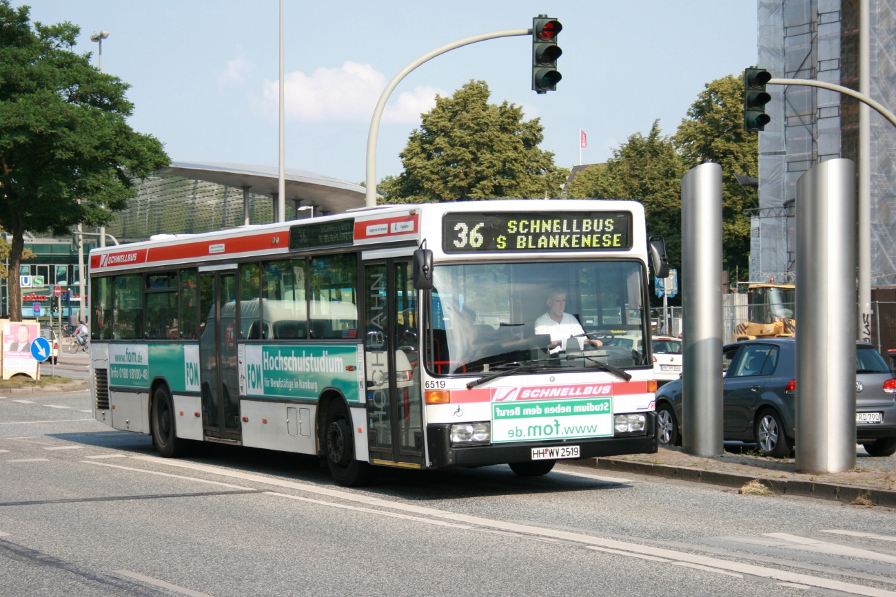 Гамбург, Mercedes-Benz O405N № 6519