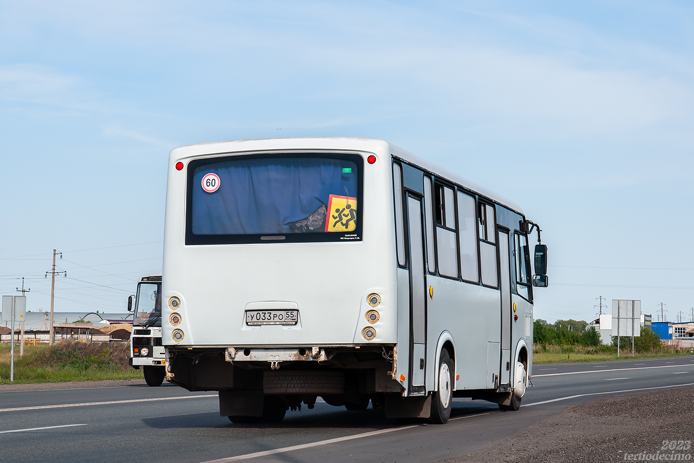 Омская область, ПАЗ-320412-05 № У 033 РО 55