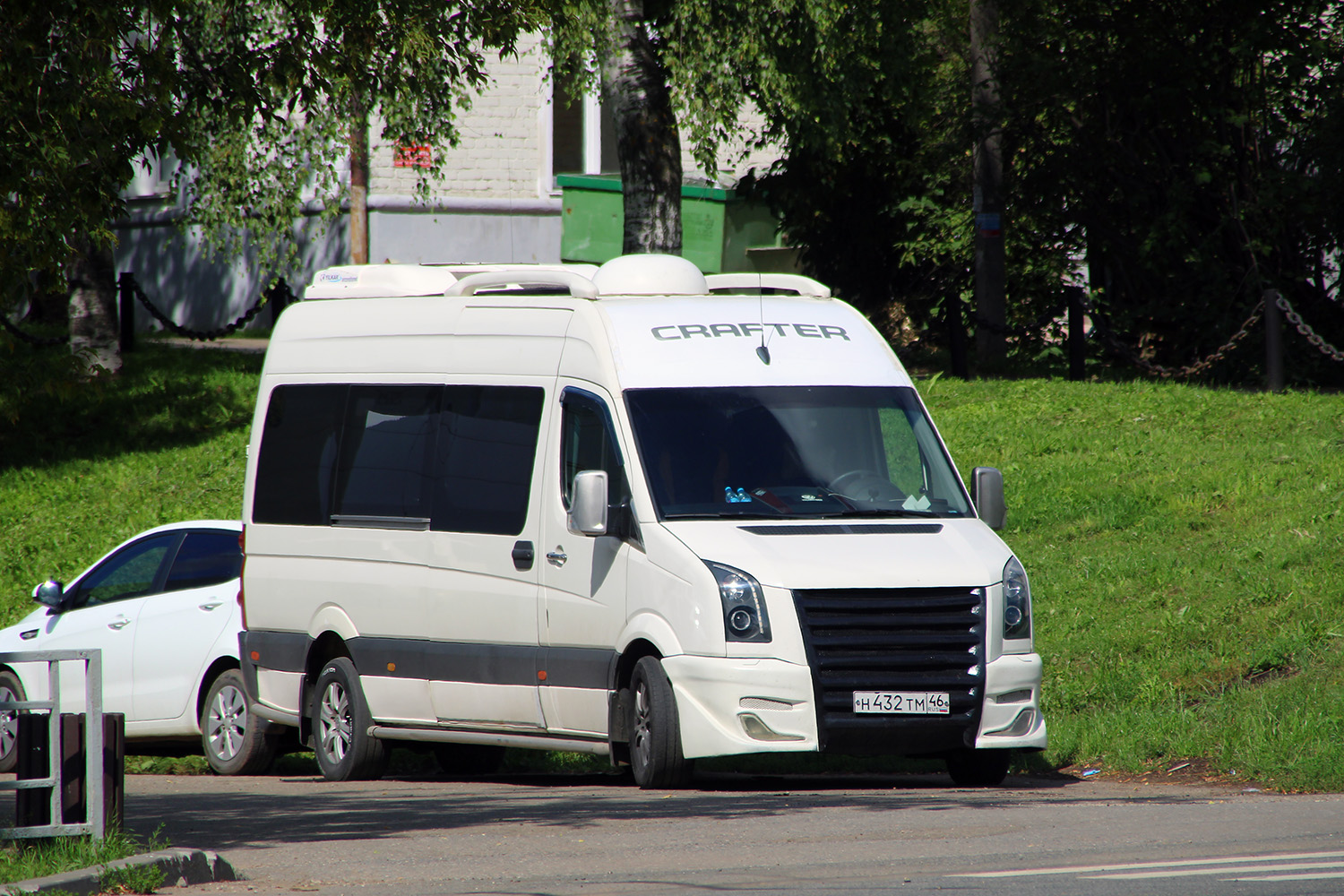 Курская область, Volkswagen Crafter № Н 432 ТМ 46