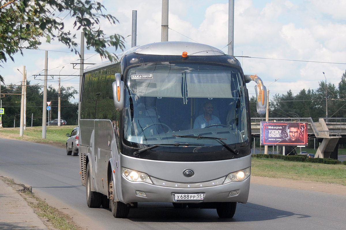 Омская область, Yutong ZK6899HA № Х 688 РР 55
