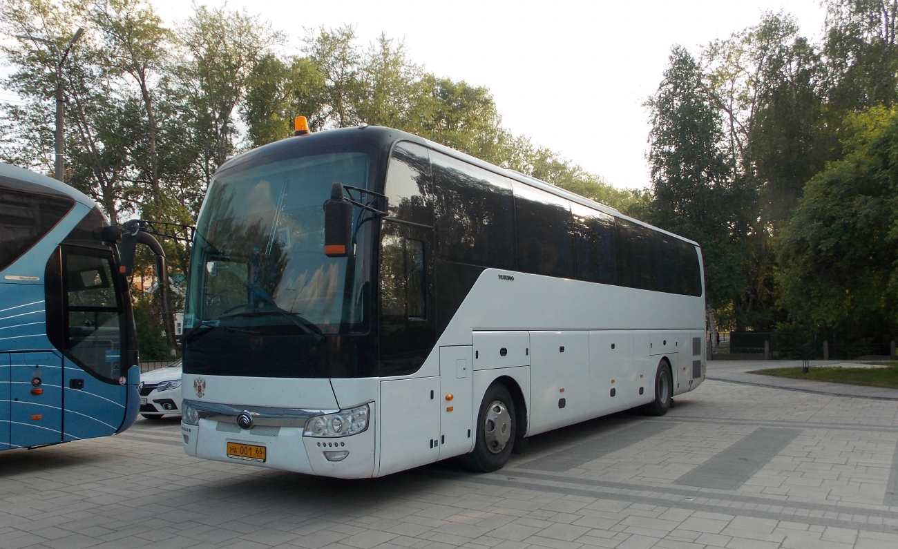 Свердловская область, Yutong ZK6122H9 № МА 001 66