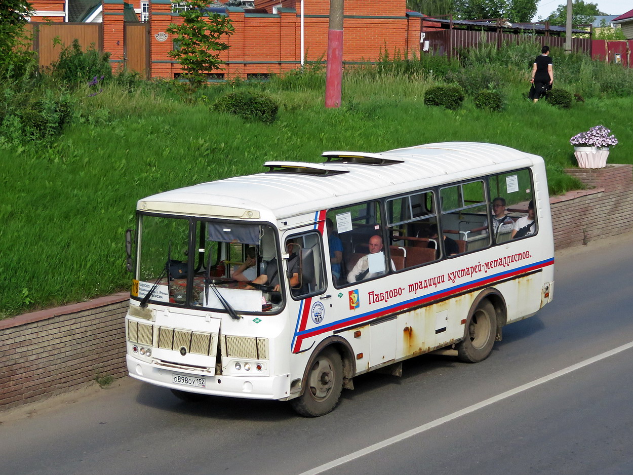 Нижегородская область, ПАЗ-32054 № О 898 ОУ 152