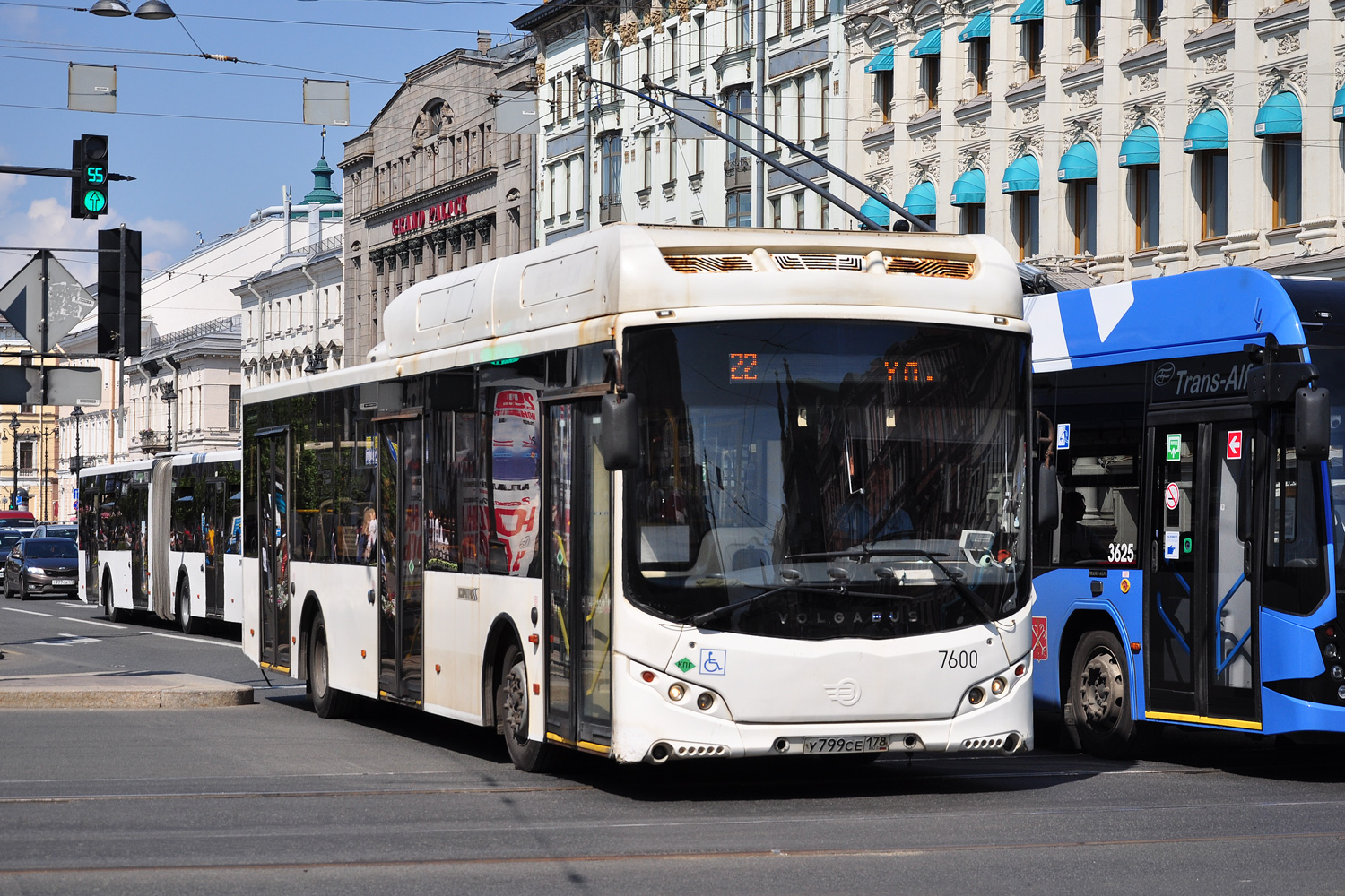 Санкт-Петербург, Volgabus-5270.G2 (CNG) № 7600