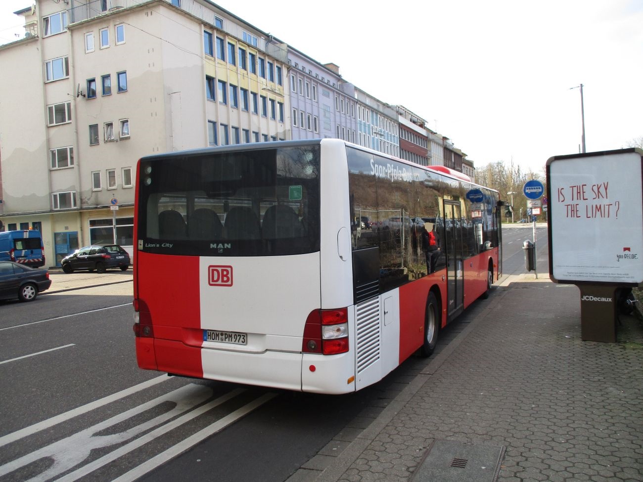 Саар, MAN A20 Lion's City Ü NÜ313 № HOM-PM 973
