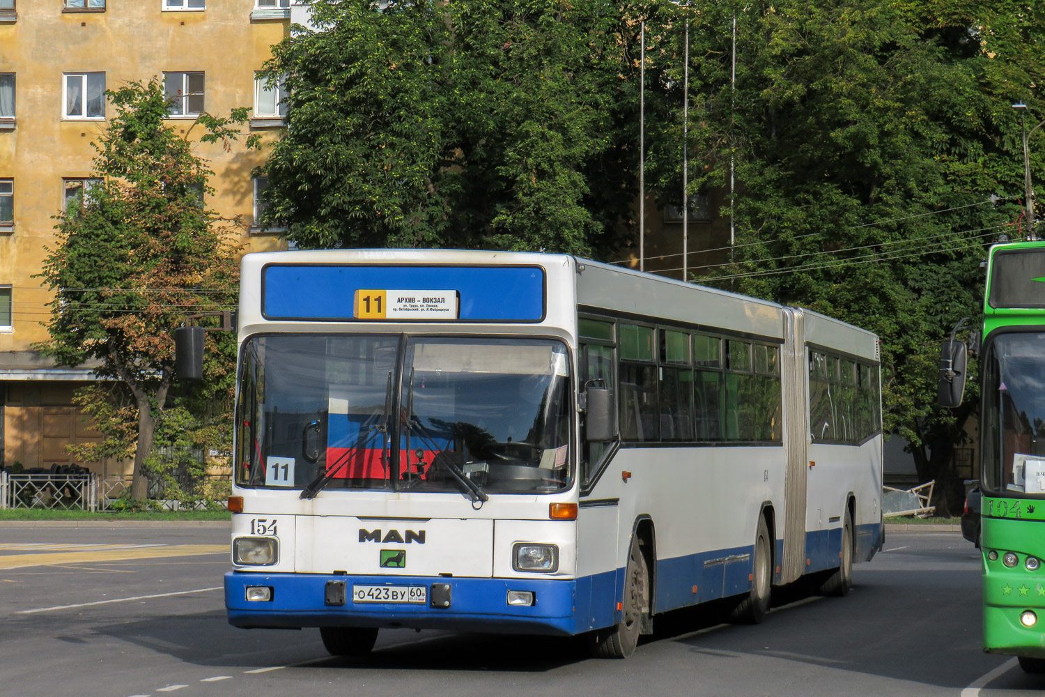Pskov region, MAN A61 SG312 # 154