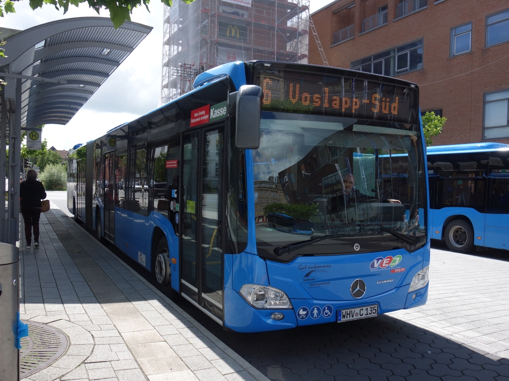 Нижняя Саксония, Mercedes-Benz Citaro C2 G hybrid № 135