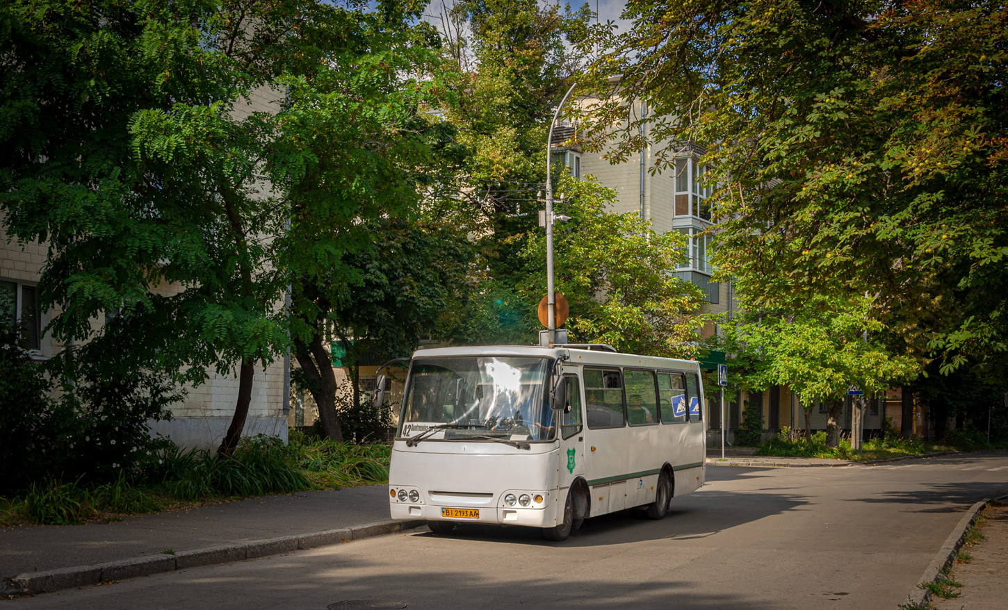 Полтавская область, Богдан А09202 № BI 2193 AA