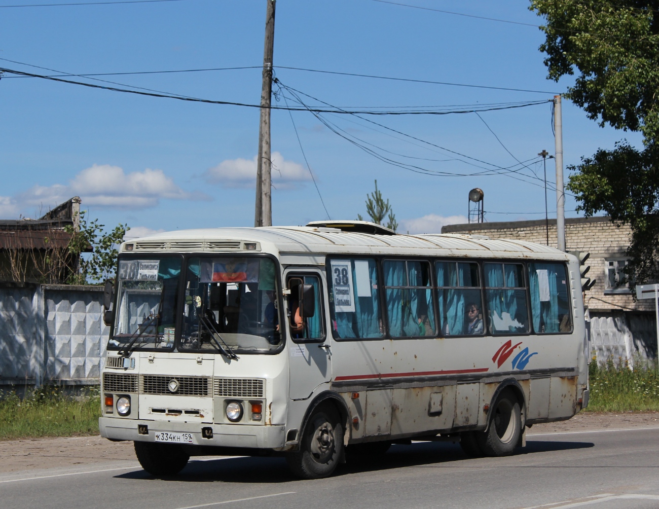 Пермский край, ПАЗ-4234 № К 334 КН 159