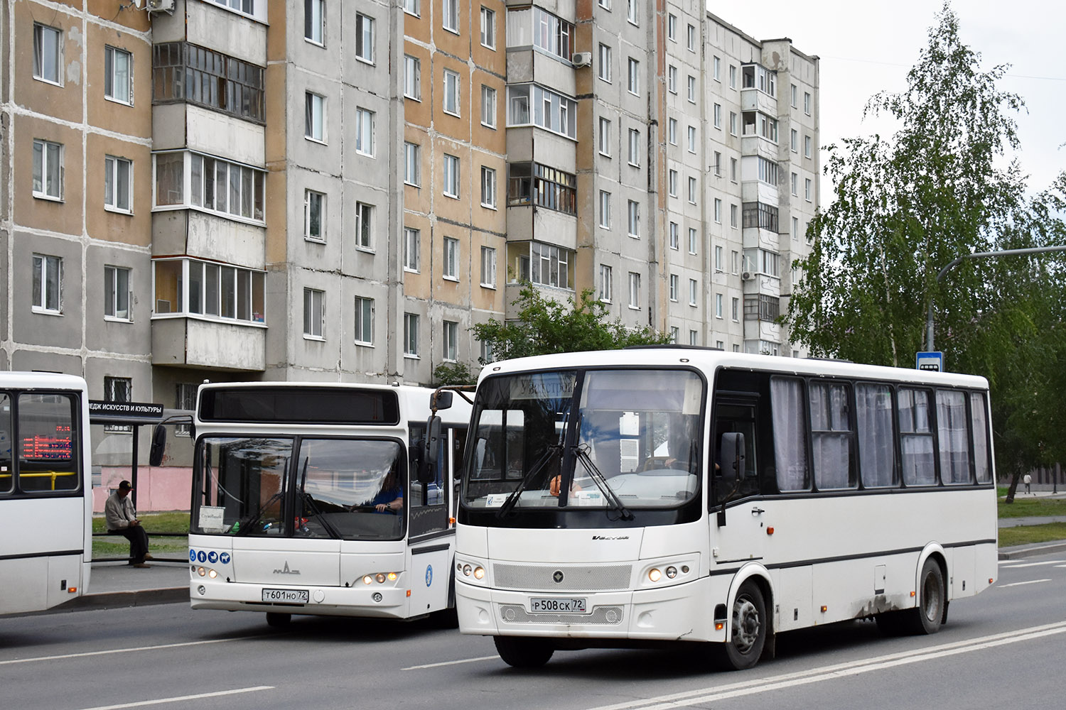 Тюменская область, ПАЗ-320412-05 "Вектор" № Р 508 СК 72