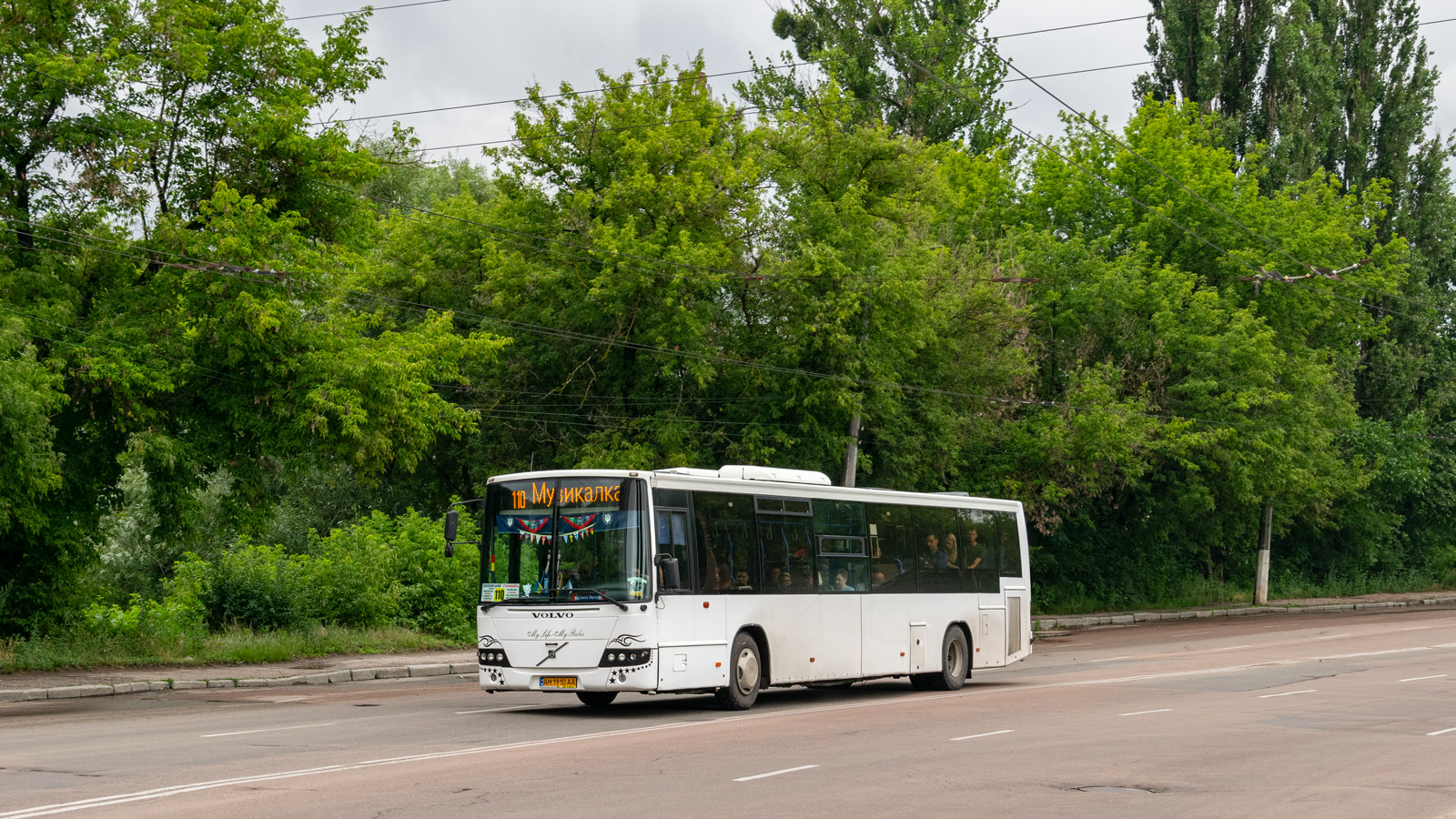 Zhitomir region, Volvo 8700LE # AM 1910 AA