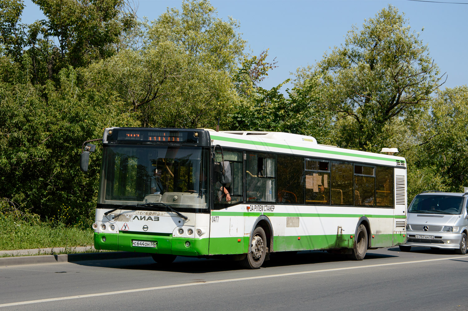 Penza region, LiAZ-5292.22-01 # 477