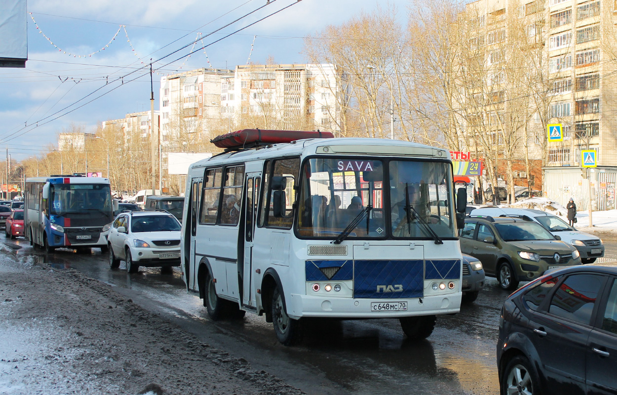Томская область, ПАЗ-32054 № С 648 МС 70
