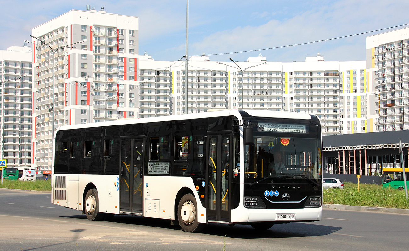 Пензенская область, Yutong ZK6116HG № С 400 РВ 58