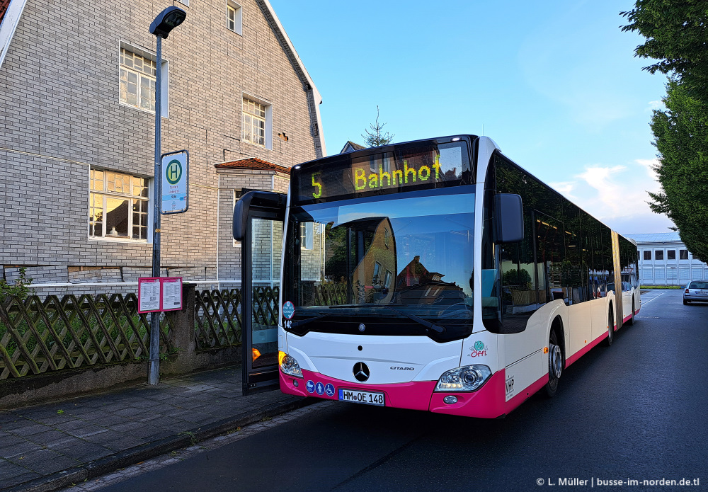 Нижняя Саксония, Mercedes-Benz Citaro C2 G № 148 Нижняя Саксония, Mercedes-Benz Citaro C2 G № 148