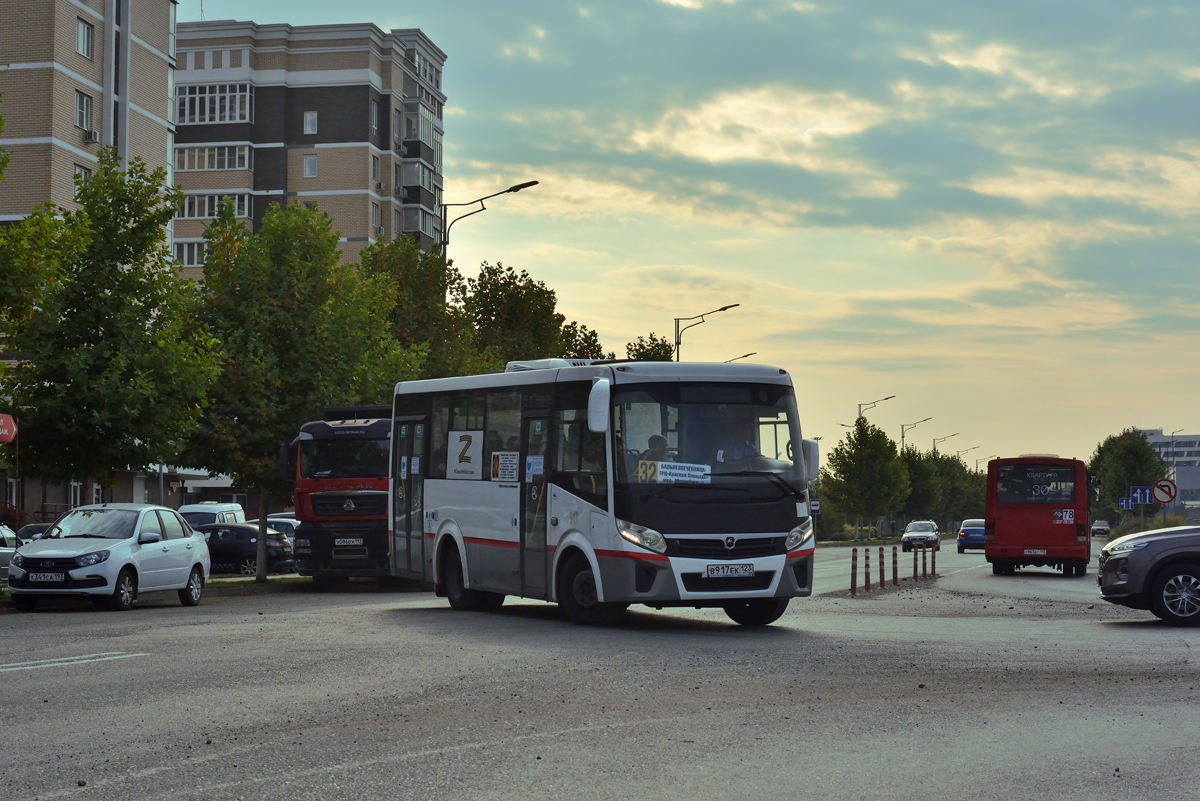 Краснодарский край, ПАЗ-320435-04 "Vector Next" № В 917 ЕК 123