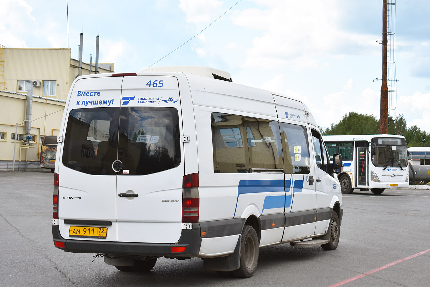 Тюменская область, Луидор-22360C (MB Sprinter) № 465