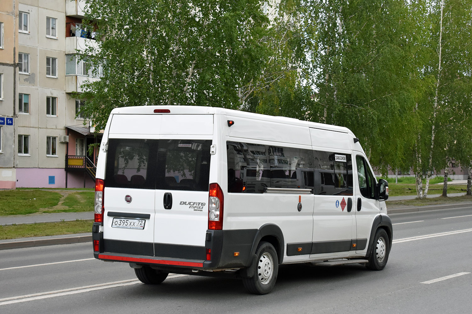 Тюменская область, Нижегородец-FST613 (FIAT Ducato) № О 395 ХХ 72