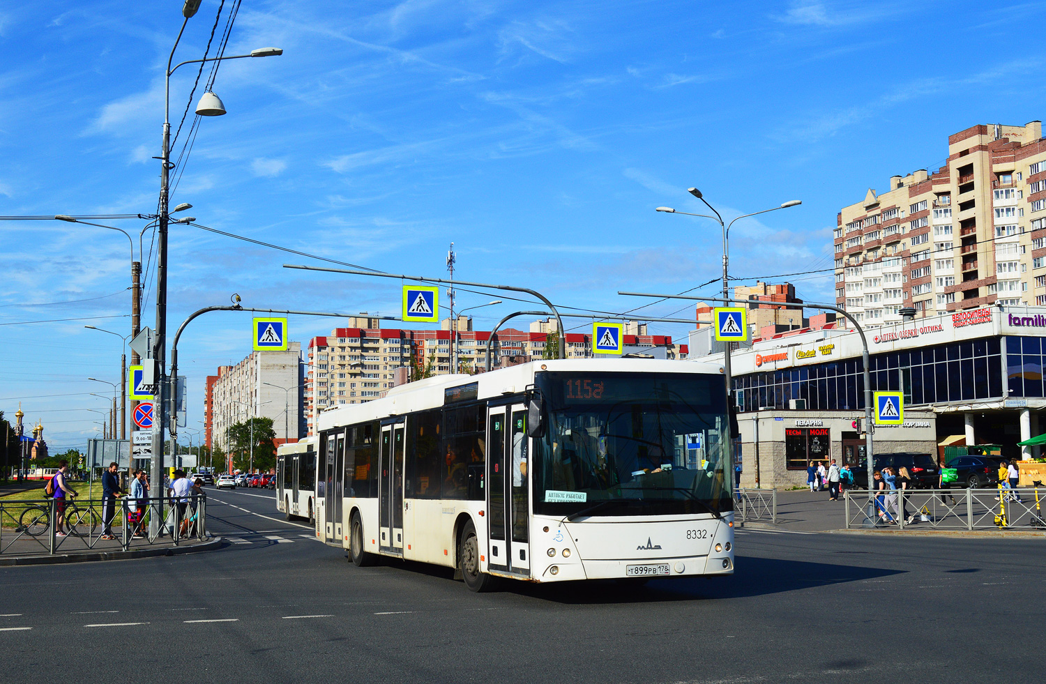 Санкт-Петербург, МАЗ-203.085 № 8332