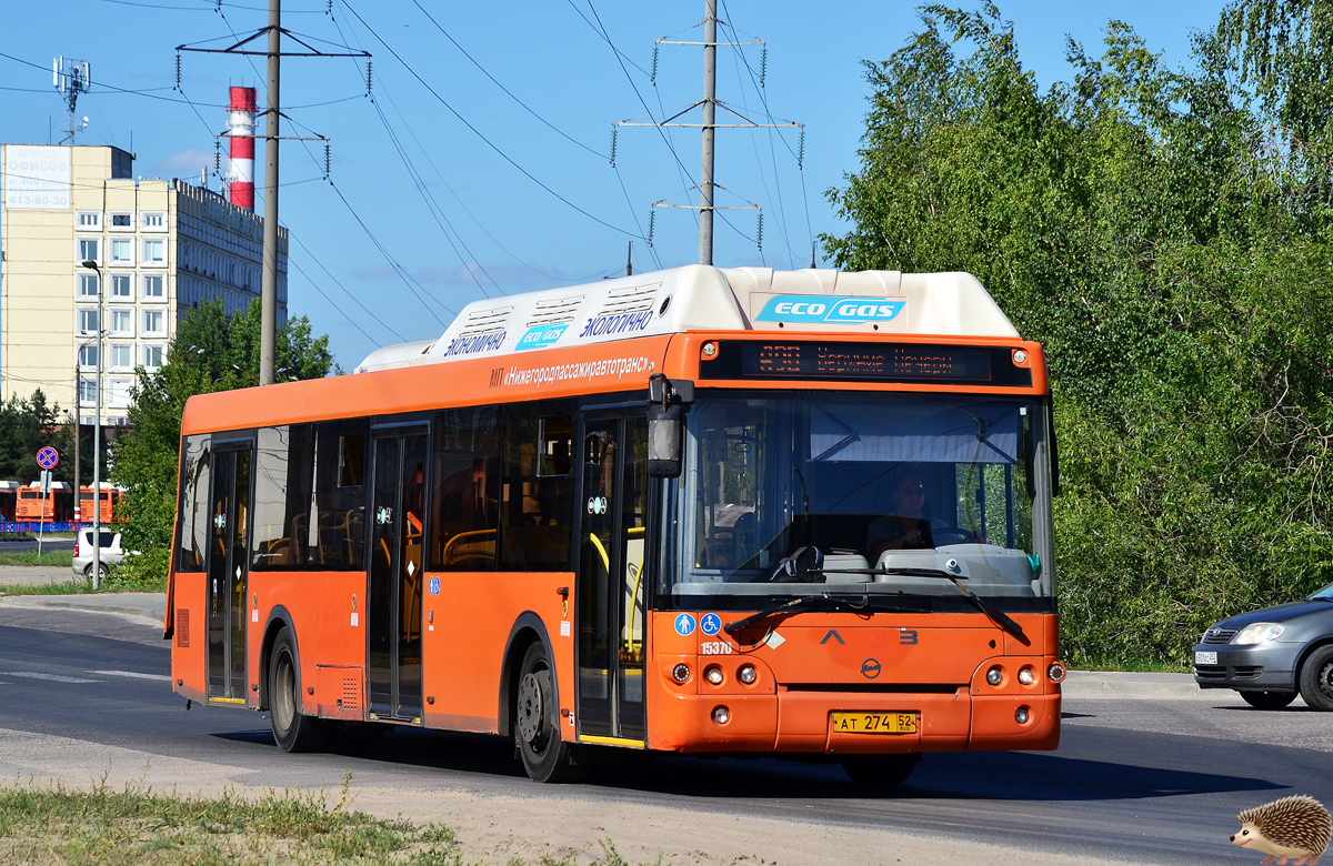 Нижегородская область, ЛиАЗ-5292.67 (CNG) № 15370