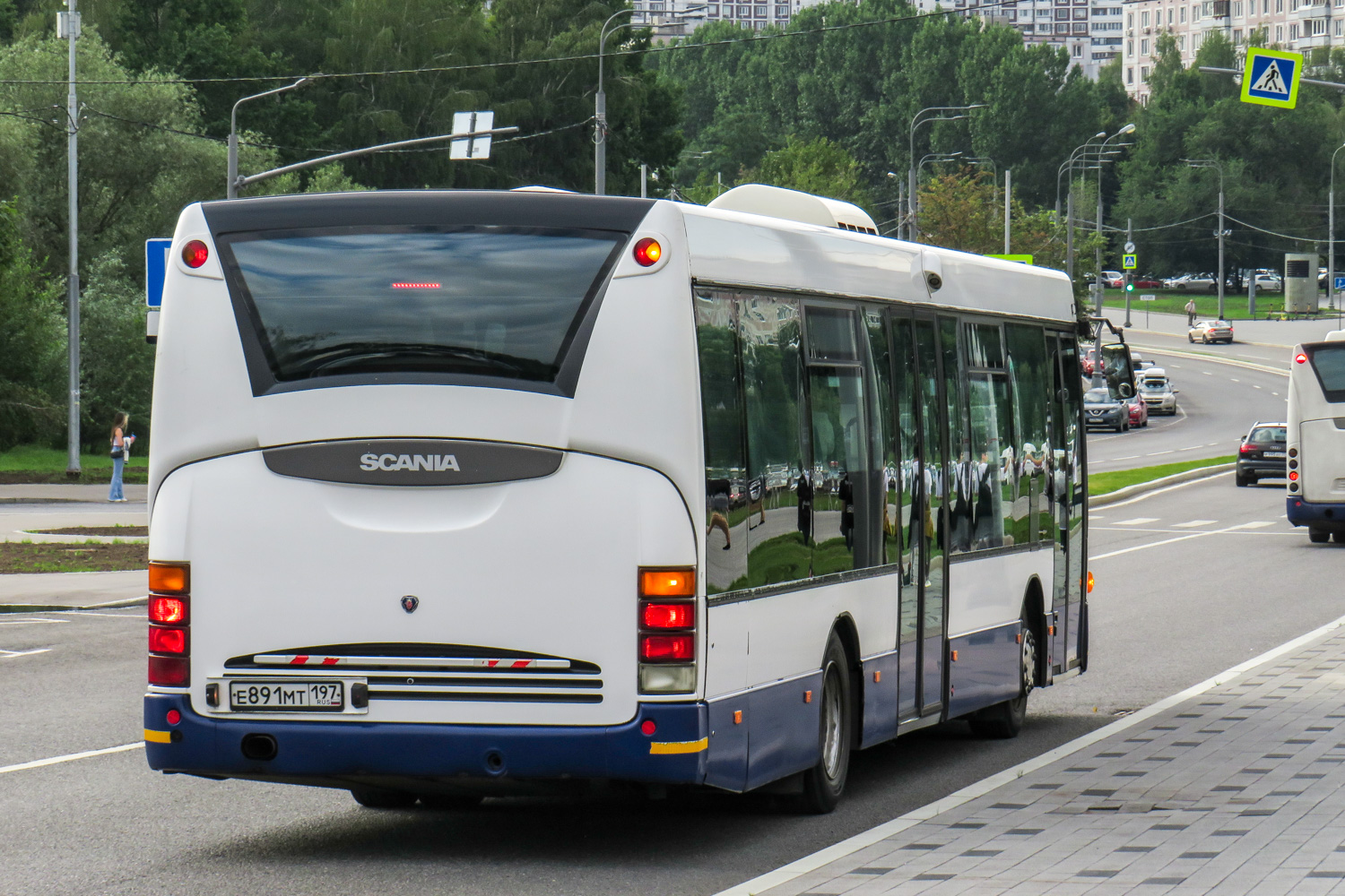 Москва, Scania OmniLink I (Скания-Питер) № Е 891 МТ 197 Москва, Scania OmniLink I (Скания-Питер) № Е 891 МТ 197