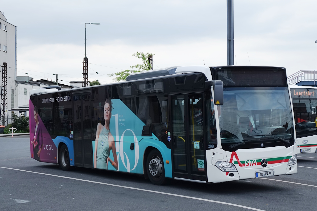 Бавария, Mercedes-Benz Citaro C2 hybrid № 209