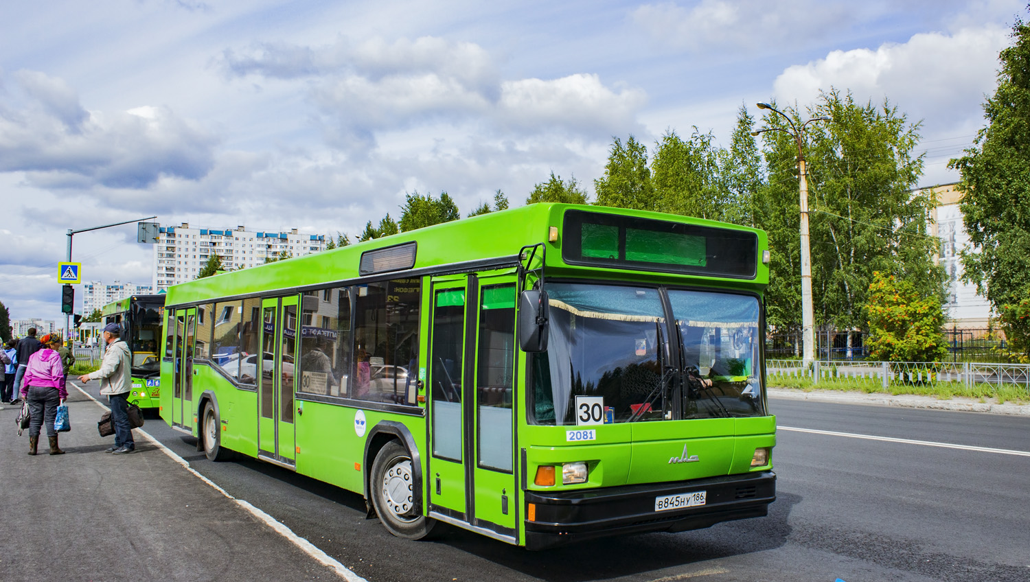 Ханты-Мансийский АО, МАЗ-103.075 № 2081