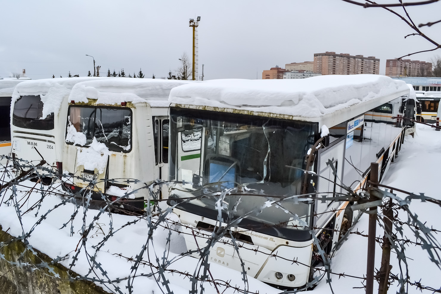 Московская область — Территории автопредприятий и автохозяйств