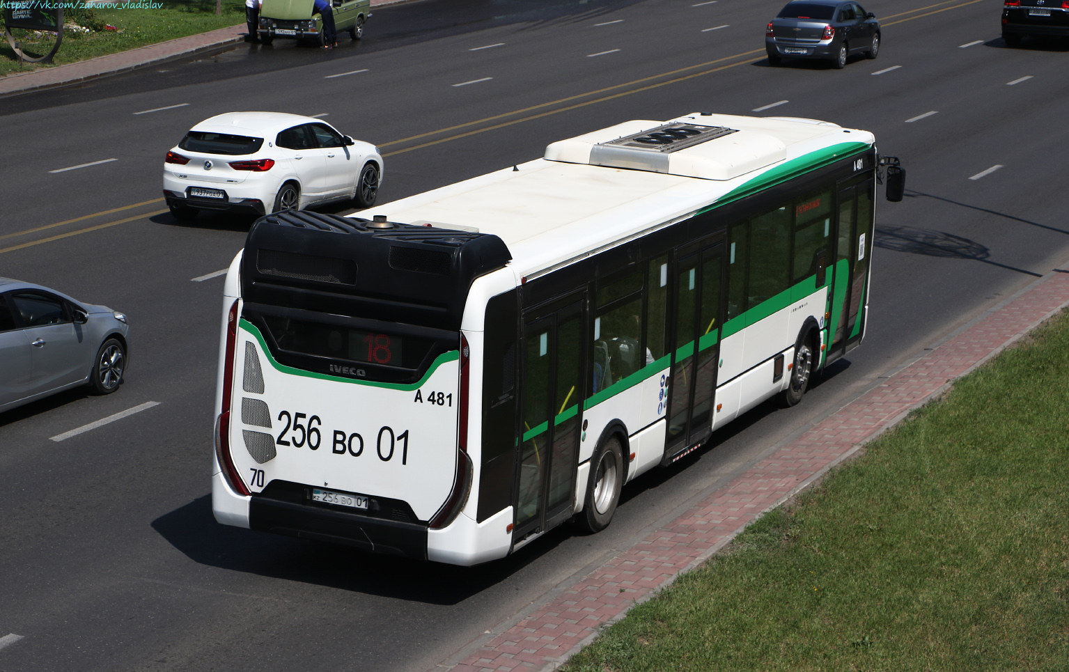 Астана, IVECO Urbanway 12M (СарыаркаАвтоПром) № A481