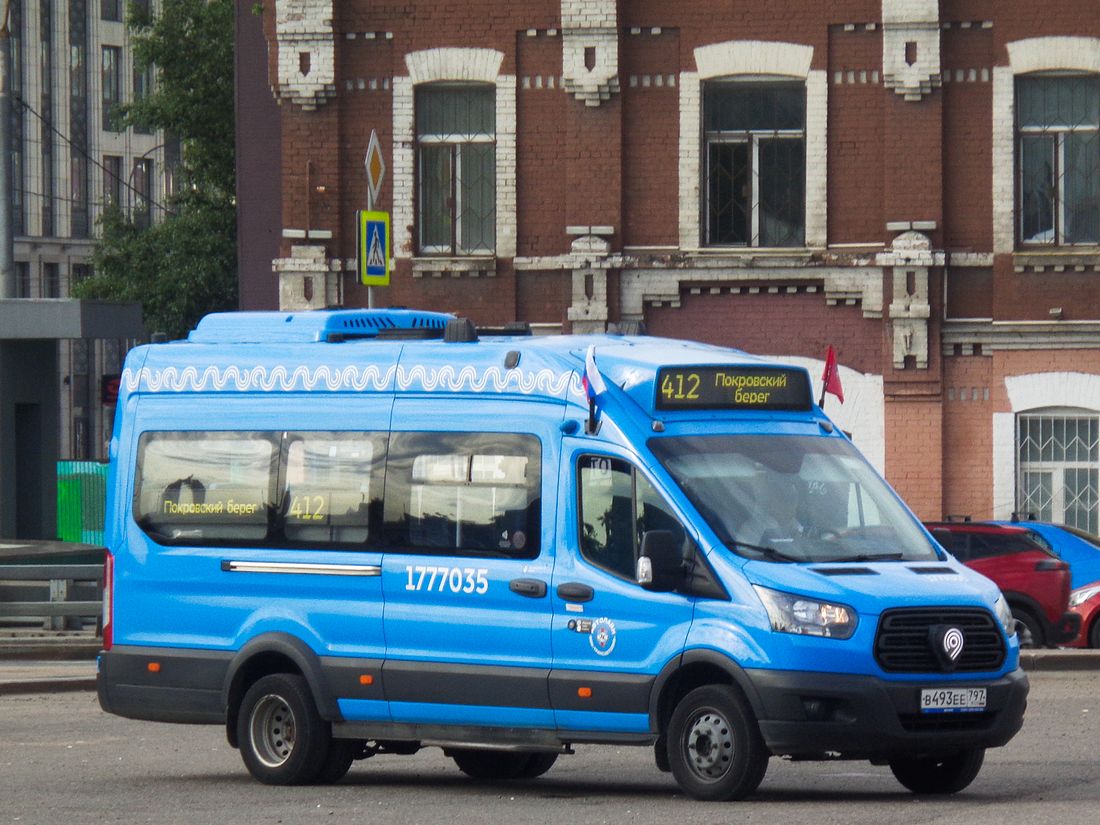 Москва, Нижегородец-222708 (Ford Transit FBD) № 1777035