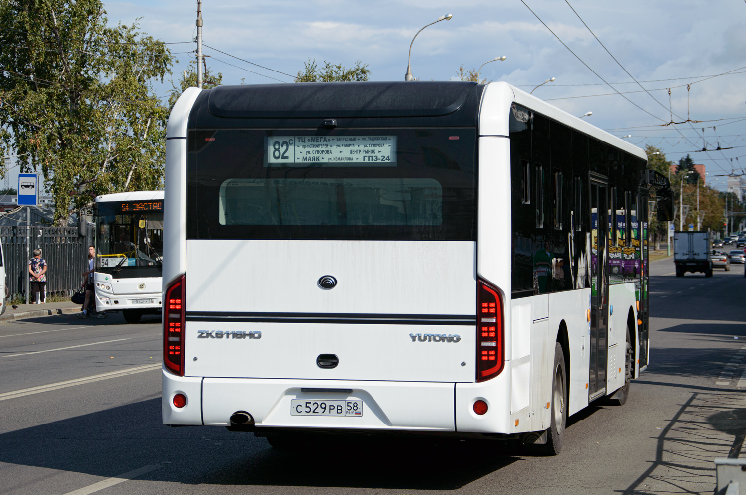 Пензенская область, Yutong ZK6116HG № С 529 РВ 58