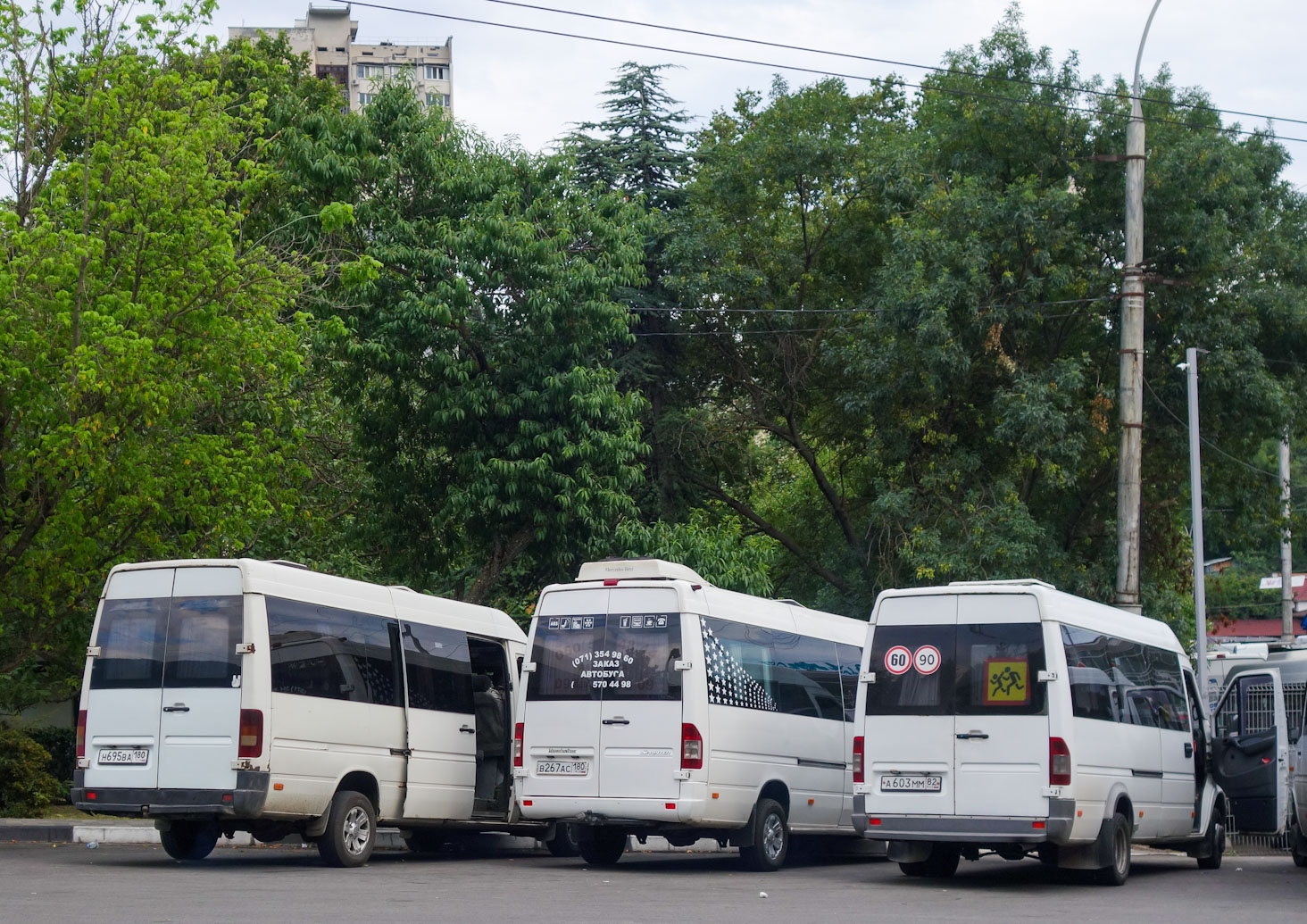 Республика Крым, Mercedes-Benz Sprinter W904 413CDI № А 603 ММ 82