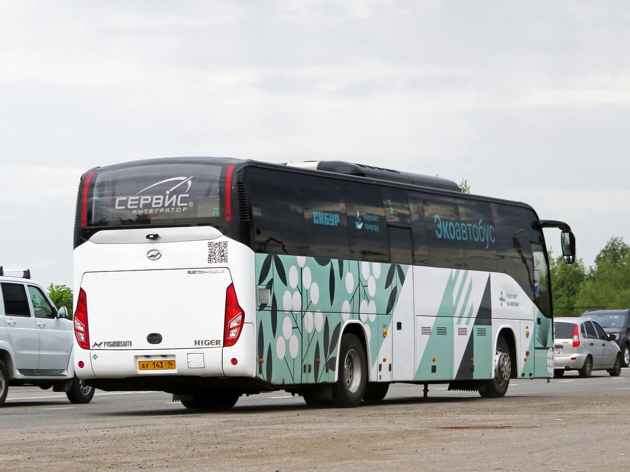 Татарстан, Higer KLQ6121LTQC № АУ 143 16