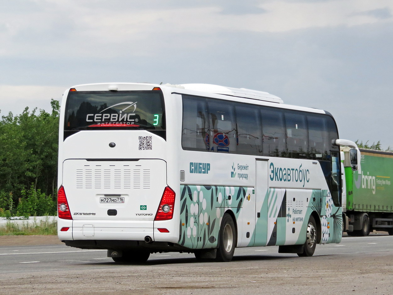 Татарстан, Yutong ZK6122H9 № М 727 МО 716