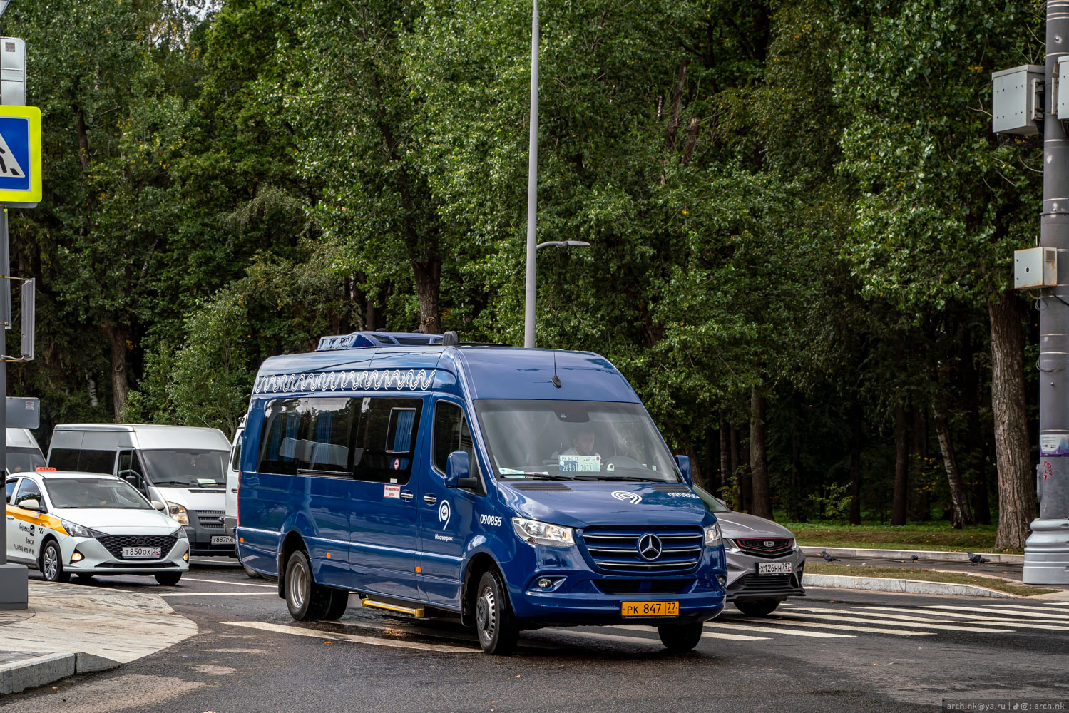 Москва, Луидор-223603 (MB Sprinter) № 090855