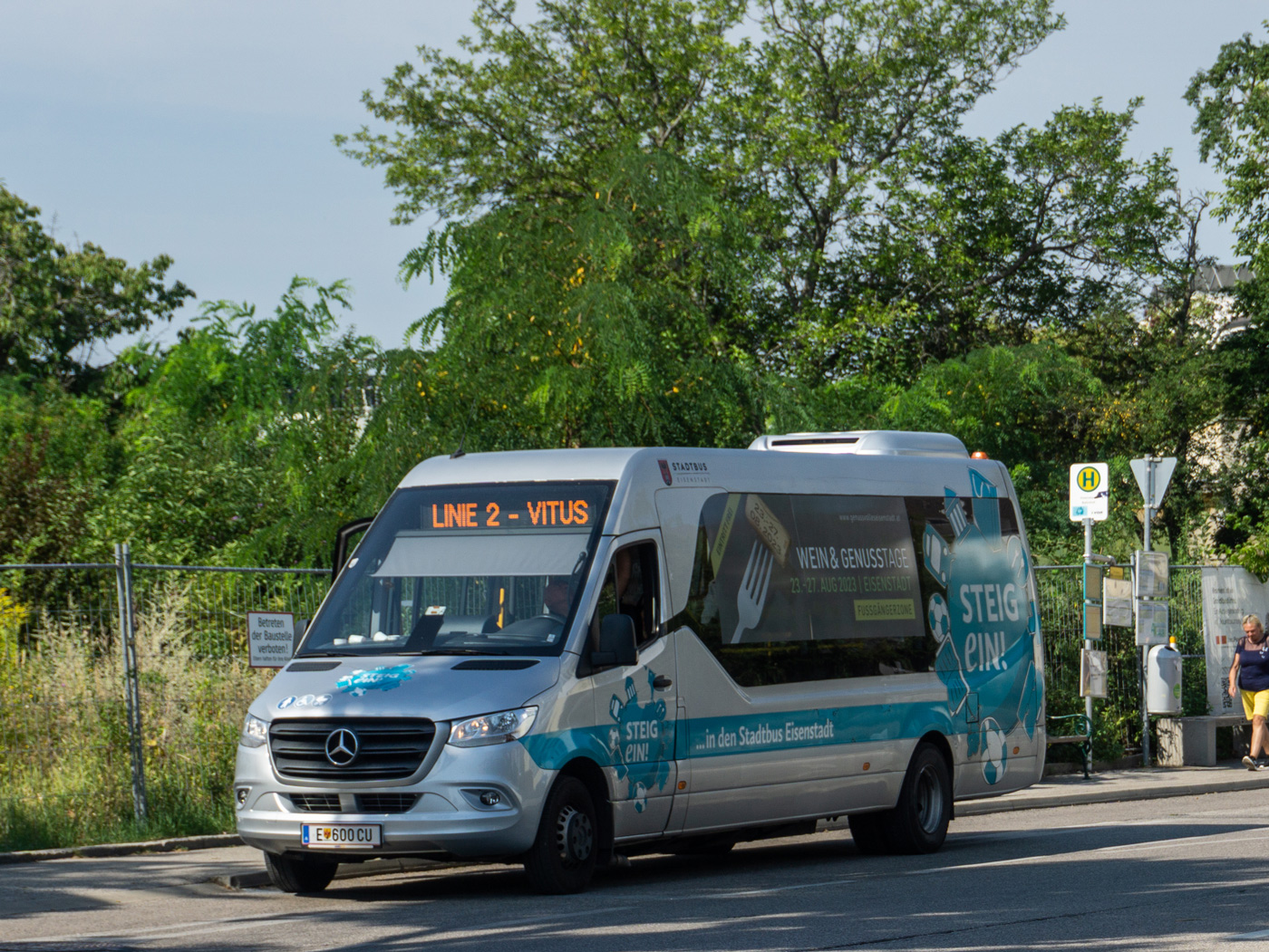 Австрия, Mercedes-Benz Sprinter City 75 № E 600 CU