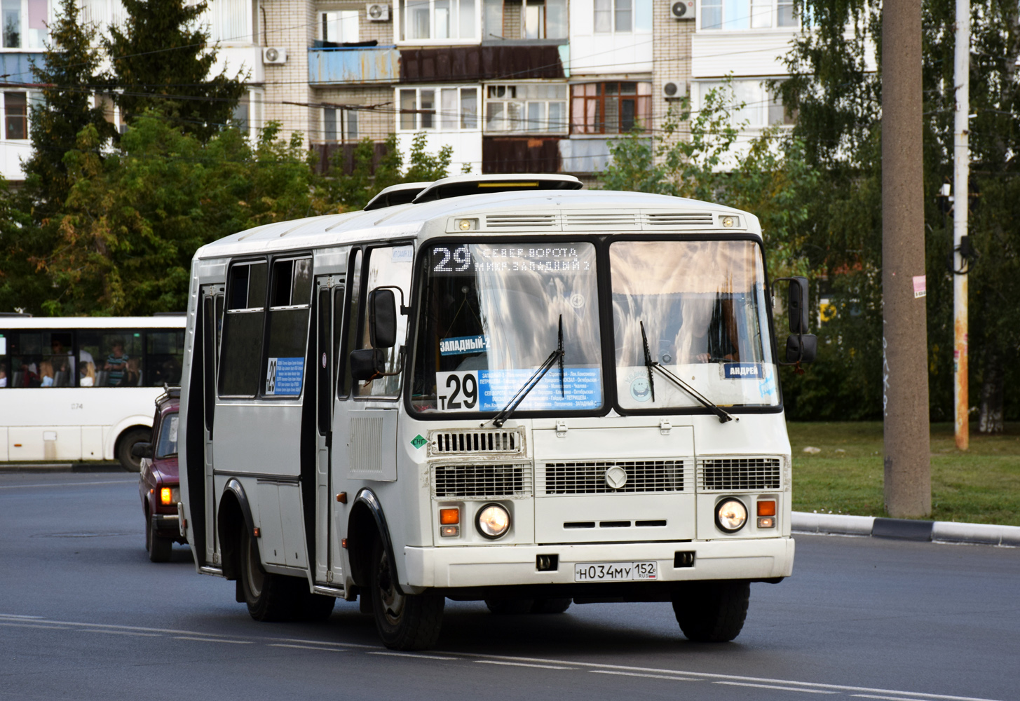 Нижегородская область, ПАЗ-32054 № Н 034 МУ 152